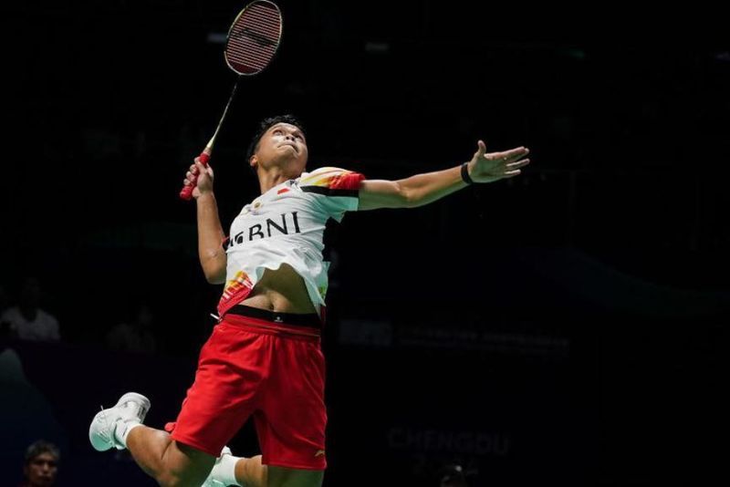 Anthony Ginting Gagal, Indonesia Tertinggal 0-1 dari India