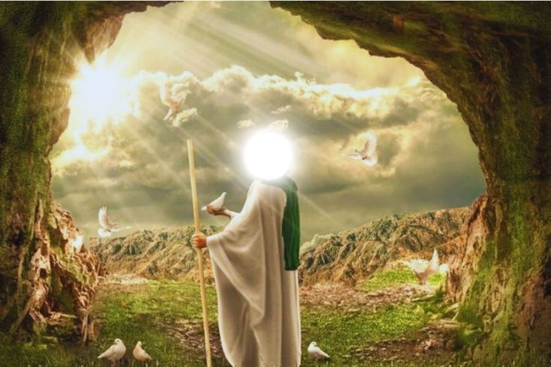 Ilustrasi Kisah kasih Nabi Isa Sebagai Cahaya Ilahi