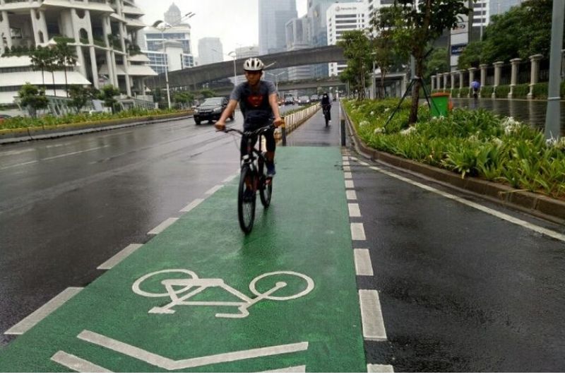 Respon Positif Warga atas Kebijakan Pembangunan Jalur Sepeda Pada Masa Kepemimpinan Anis Baswedan di DKI Jakarta