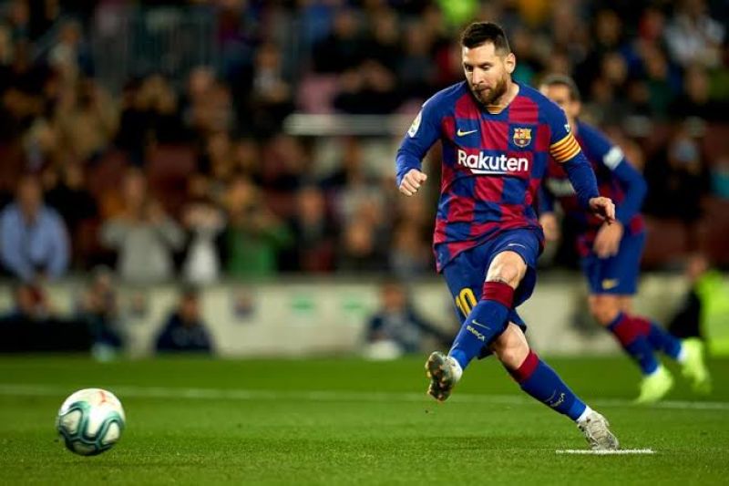 Skill Lionel Messi saat Cetak Gol