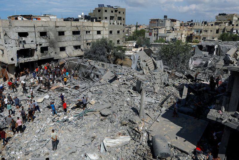 Liga Muslim Dunia Protes dengan Serangan Israel di Rafah, Membuat Gaza Hancur