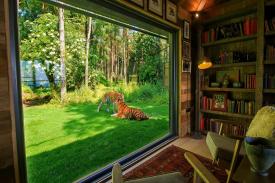Nikmati Sensasi Menginap Bersama Harimau di Tiger Lodge