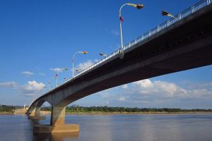 Jembatan Kelima Mekong antara Laos dan Thailand Akan Selesai Tepat Waktu