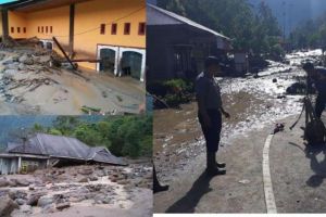 Banjir Bandang di Agam, 6 Orang Meninggal, 11 Orang Belum Ditemukan