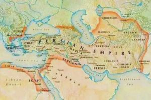 Peta Kekuasaan Kekaisaran Persia