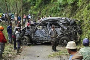 Hasil Olah TKP Kecelakaan Fortuner di Kawasan Bromo: Mobil Membentur Bukit sebelum Terjun ke Jurang