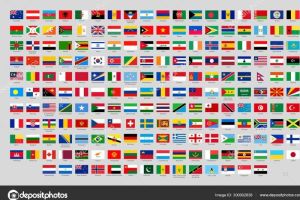 bendera berbagai negara