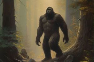 ilustrasi Bigfoot