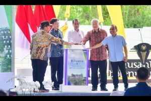 Presiden Joko Widodo Meresmikan Pembangunan Astra Biz Center di Ibu Kota Nusantara (IKN)