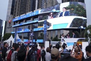 Pertama di Indonesia, City Vision Pasang Outdoor LED Screen Sebagai Wajah Bursa Efek Indonesia