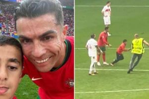UEFA akan Hukum Bocah yang Selfie dengan Cristiano Ronaldo Usai Laga Portugal vs Tuki di Euro 2024