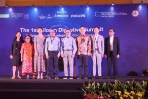 Simposium bertema Collaboration in Developing Comprehensive Care for Digestive Cases in Indonesia, Sabtu (22/6).