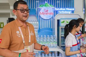 Le Mineral Kembali Dipercaya Jadi Official Mineral Water Indonesia Open 2024