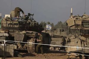Kendaraan Lapis Baja Meledak di Gaza Selatan, 8 Tentara Israel Tewas