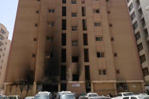Kebakaran Gedung Penampung Pekerja Migran Kuwait