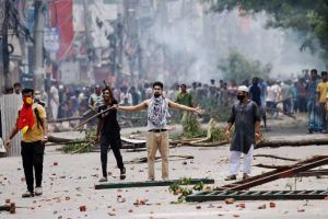 Demo Kuota PNS Rusuh Bangladesh, KBRI Monitor Keamanan WNI