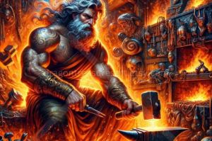 Ilustrasi Hephaestus