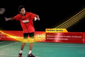 trik badminton