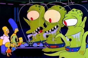 The Simpsons Alien