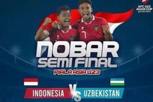 Indonesia vs Uzbekistan U23 Semi Final Piala Asia