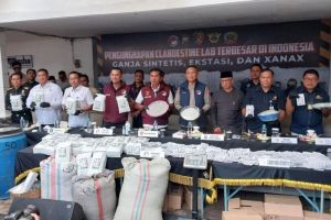 Pabrik Narkoba Terbesar di Indonesia Ditemukan di Malang