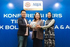 PSSI Memilih Aqua Sebagai Air Mineral Resmi untuk Timnas Indonesia