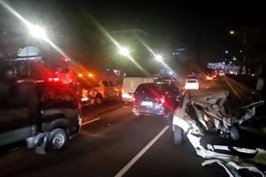 Kecelakaan di Tol Dalam Kota