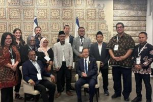 5 orang Nahdliyin bertemu dengan presiden Israel