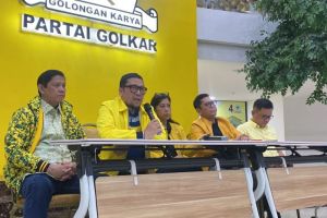 Konferensi pers Golkar