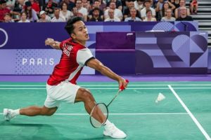 Anthony Ginting gagal lolos ke 16 besar Olimpiade Paris 2024