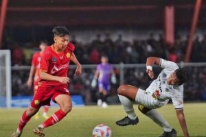 Suasana laga tim sepakbola Aceh vs Sulawesi Tengah di PON XXI Aceh-Sumut 2024