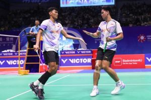 Muhammad Shohibul Fikri/Daniel Marthin mengakui lawan bermain lebih solid di semifinal China Open 2024