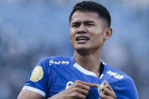 Momen Tangis Dimas Drajad Pecah Usai Cetak Gol di Laga Persib Bandung vs Persija Jakarta