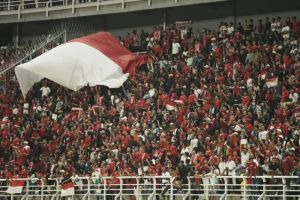 Atmosfer Suporter Timnas Indonesia di SUGBK