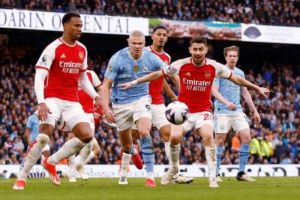 Man City bermain imbang 2-2 melawan Arsenal di Liga Inggris 2024-2025