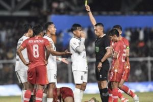 Wasit Eko Agus Sugiharto terancam sanksi seumur hidup gara-gara keputusan kontroversial di PON XXI Aceh-Sumut 2024