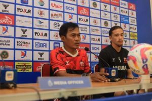 Rakhmad Basuki pastikan Madura United dalam kepercayaan diri tinggi jelang menghadapi Persib Bandung di pekan ketujuh Liga 1 2024-2025