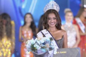 Wakil Indonesia Ketut Permata Raih Mahkota Miss Cosmo 2024, Bangga