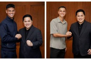 Eric Thohir Anggap Timnas Indonesia Underdog Meski Sudah Diperkuat Mees Hilgers dan Eliano Reijnders