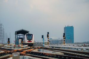 Proyek LRT Jakarta Rute Velodrome Manggarai Ditarget Rampung 2027