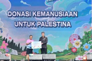 Pertamina Eco RunFest 2024 Salurkan Donasi Kemanusiaan untuk Palestina