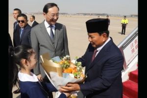 Presiden Prabowo Bersama Didit Tiba di China