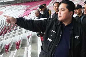 Erick Thohir Angkat Bicara Soal Rumput SUGBK yang Tak Kunjung Sempurna