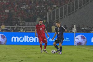 Calvin Verdonk tidak mau menjadikan hujan sebagai alasan kekalahan Timnas Indonesia dari Timnas Jepang