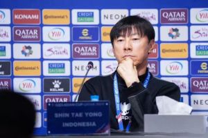 Shin Tae-yong kala melatih Timnas Indonesia