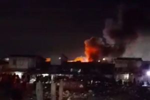 Kebakaran di Tanjung priok