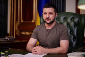 Presiden Ukraina Volodymyr Zelensky