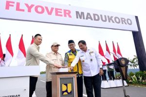 Resmikan Flyover Madukoro, Prabowo Ini Dibangun dari Uang Rakyat