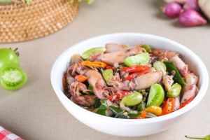 Resep Tumis Cumi Pete