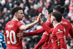 Liverpool menang telak 4-0 atas Accrington Stanley di babak tiga Piala FA 2024-2025